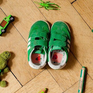 Schoenstickers vos, kat, kever RUNNING ADHESIVE