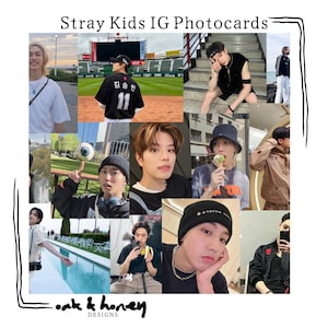 Stray Kids Insta Photocards!