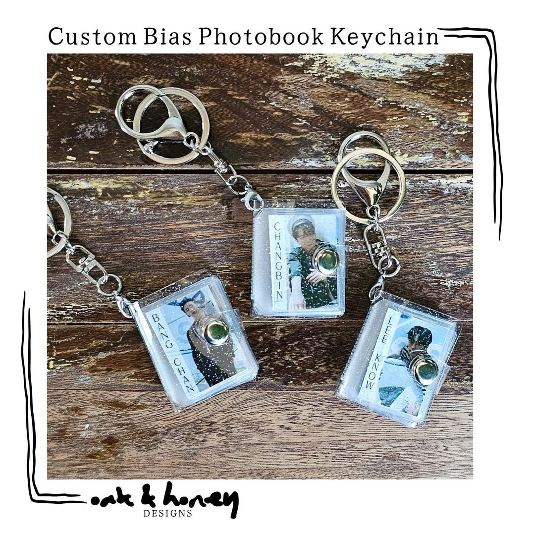 Custom Bias Photobook Keychain! - Etsy