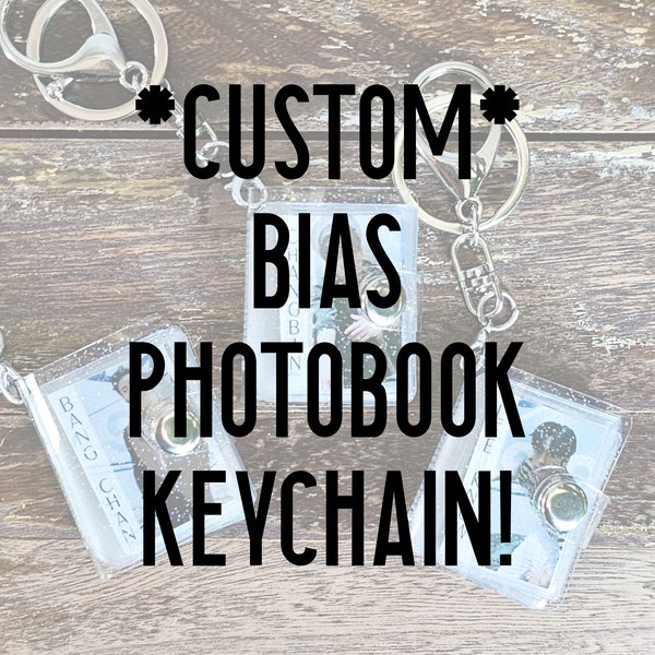 Custom Bias Photobook Keychain!