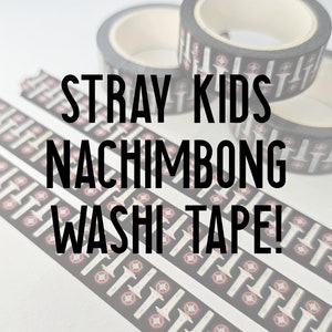 Stray Kids Nachimbong Washi Tape