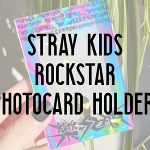 Stray Kids SKZOO Acrylic Photocard Holder