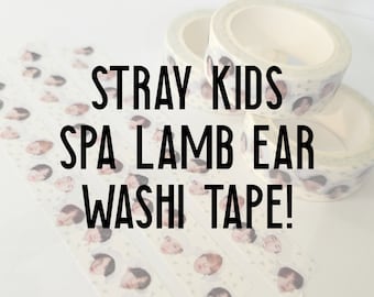 Stray Kids Spa Lamb Ear Washi Tape