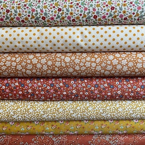 Tilda 100% Cotton Fabric: Creating Memories Floral Quilting Material