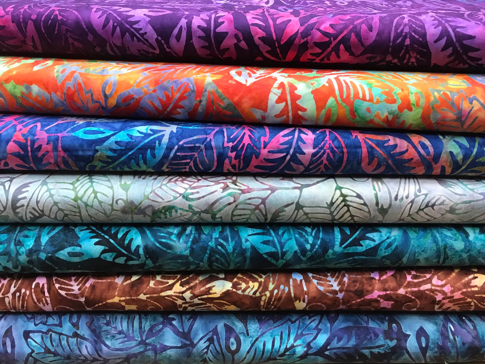 100 Cotton Hand Painted Batik Fabric by Nutex. Batik Etsy