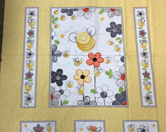 Wildlife Baby/toddler Quilt Camping Baby Quilt Cotton Baby Etsy