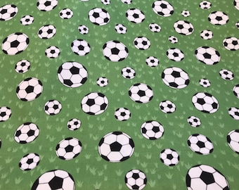 Football Fabric, 100% Cotton Sports Print, Quilting & Patchwork
