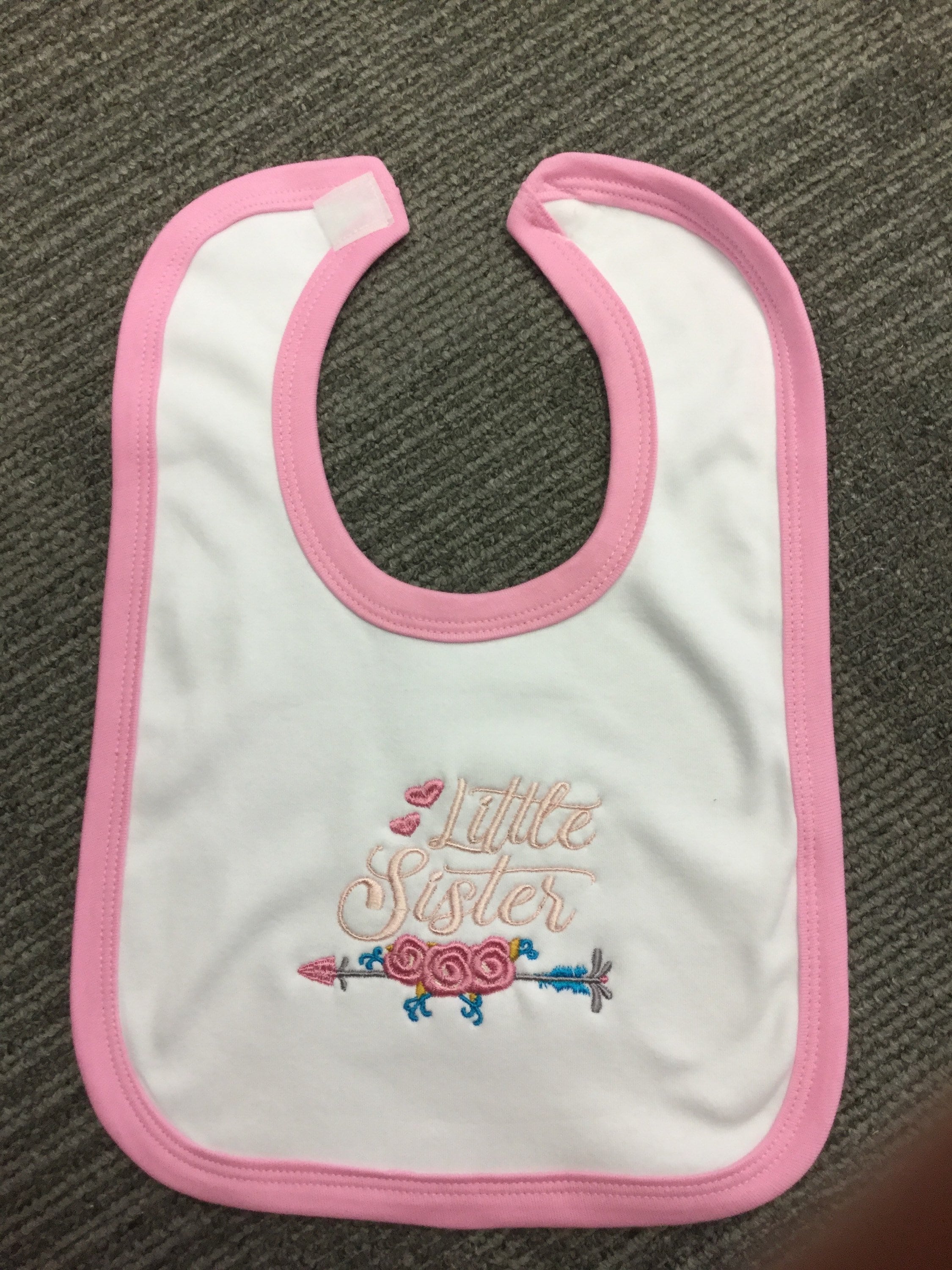 Special Guest Embroidered Baby Bib Gift Personalised Wedding