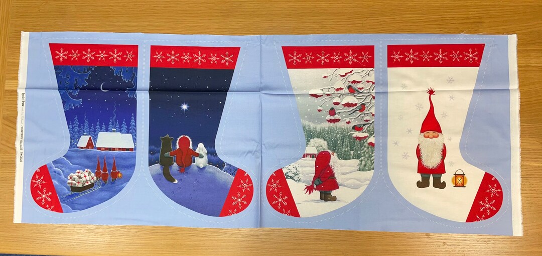 Tomtens Village Christmas Stockings, Placemats, Snow Scenes, Gonk, Xmas