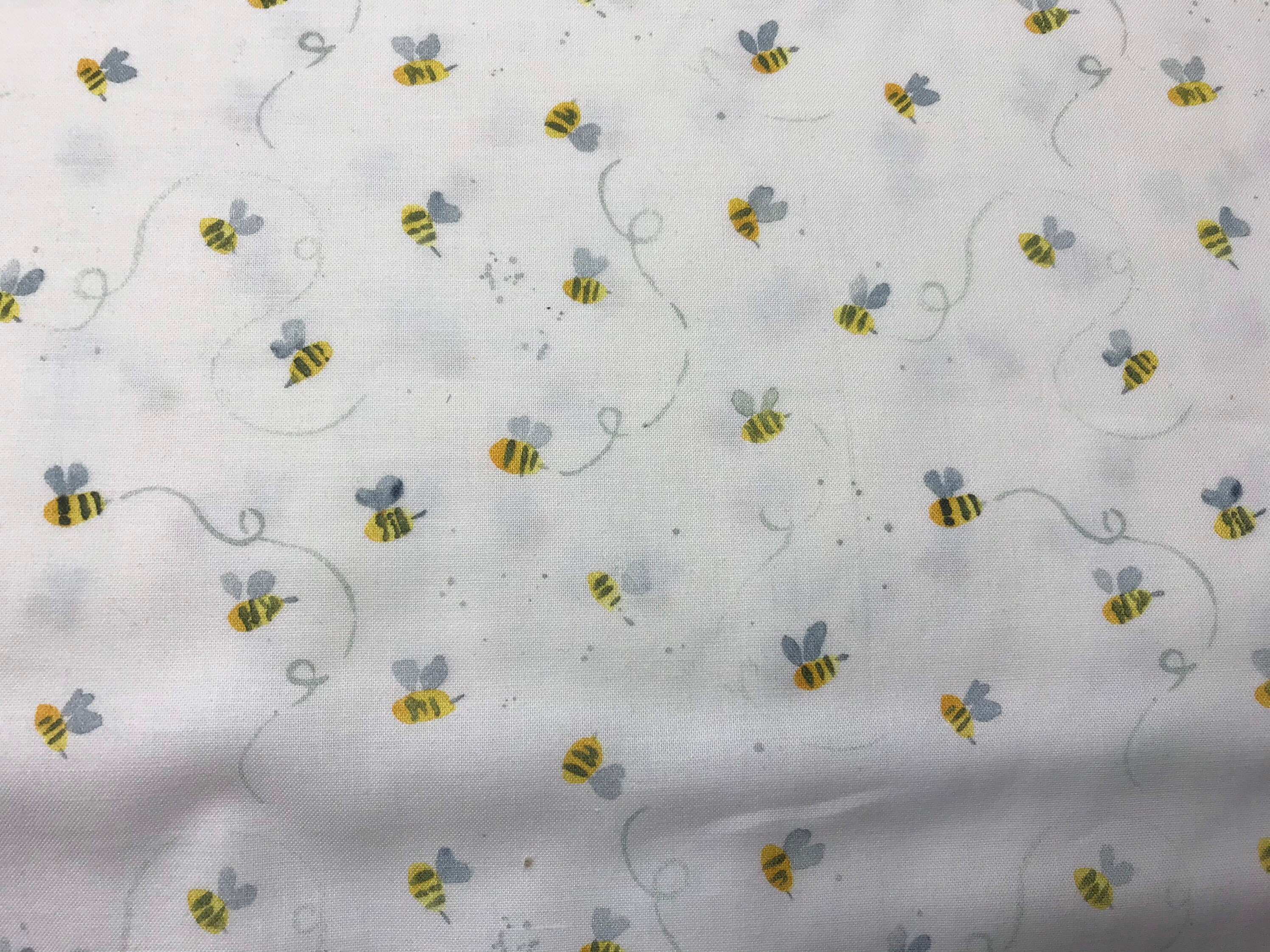 100% Cotton Gnome Mushroom Duck Bee Fabric From Quilting - Etsy UK