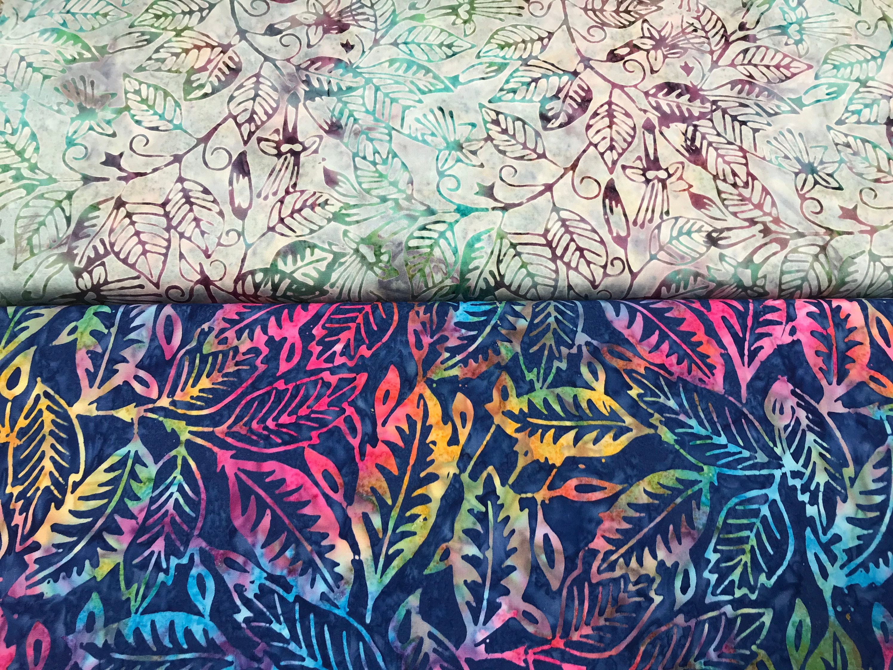 100 Cotton hand painted batik fabric by Nutex. Batik Etsy