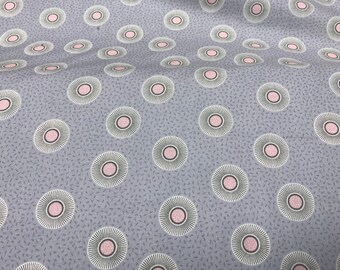 SALE! 100% Cotton print Forme geometric fabric range by Lewis and Irene. Shapes, Dots, Flowers, Suitable for quilting, dressmaking etc