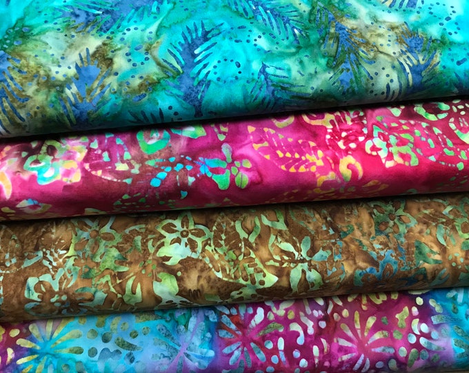 100 Cotton Hand Painted Batik Fabric by Jomil. Batik Etsy