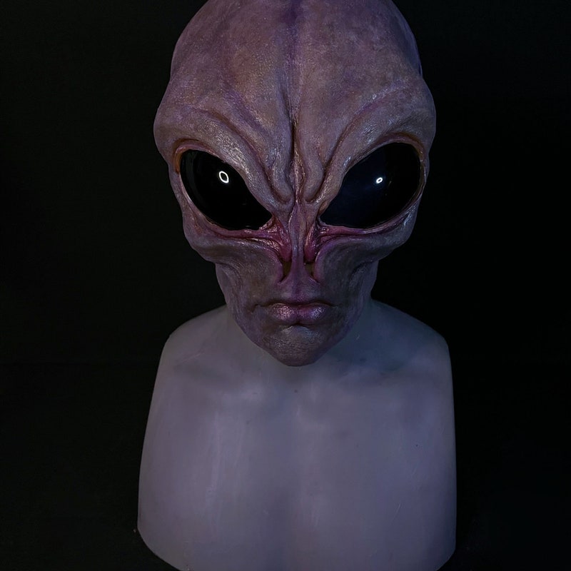 Realistic Alien Mask - Etsy