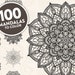 see more listings in the Mandala Coloring Pages section