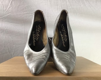 silver kitten heels uk