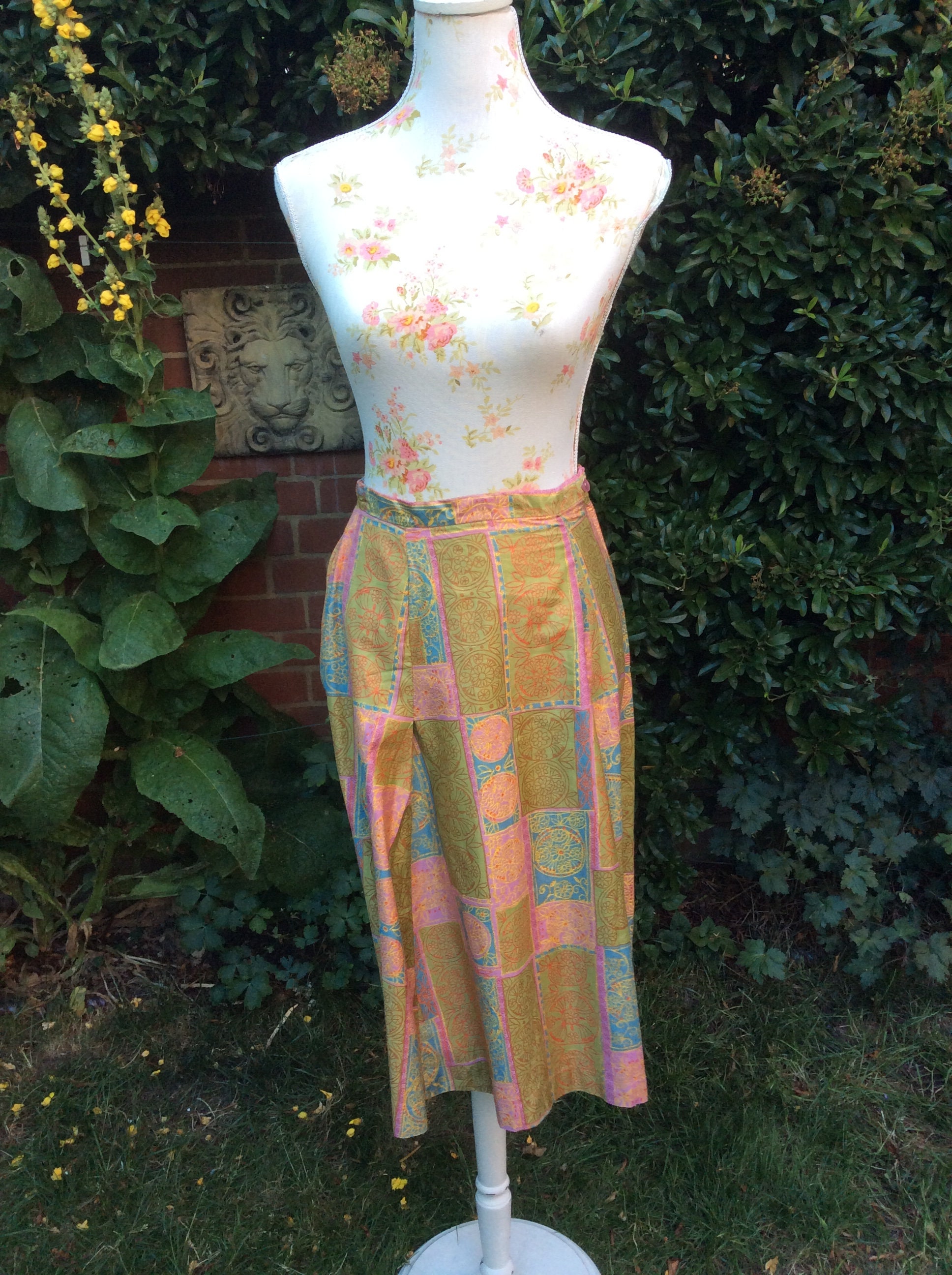 Image of /’S Vintage Flared Skirt By St Michael Size S Uk