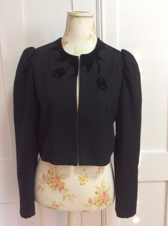 Vintage Jacques Vert Bolero Jacket SIZE 