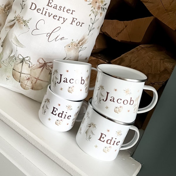 personalised easter mug, easter, easter gift, easter decoration, personalised easter gift, easter mug, kids mug