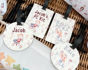 Personalised school bag tag, bag tag, school bag, back to school, starting School, school bag accessories, school supplies, school, nursery