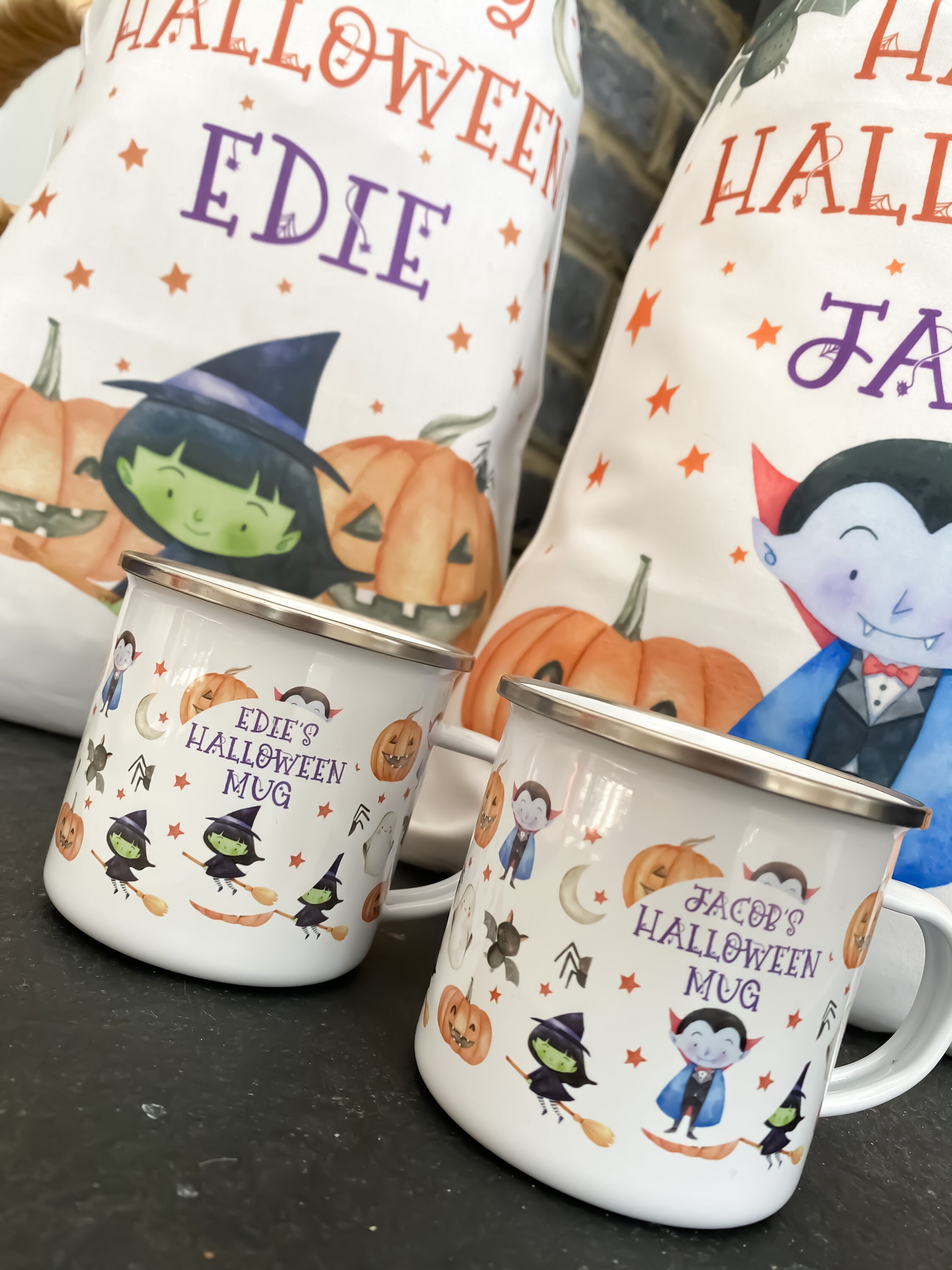Custom Witches Cauldron Mug, Personalized Witch Halloween Coffee Mug, Halloween Mugs
