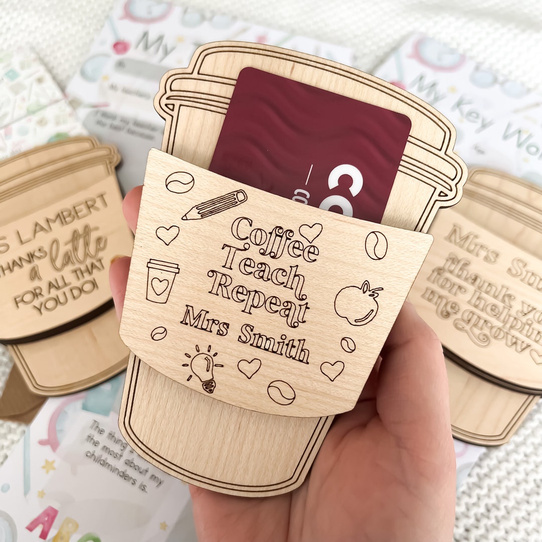 Personalised Teacher Gift Teacher And Nursery Thank You Gift Teacher 