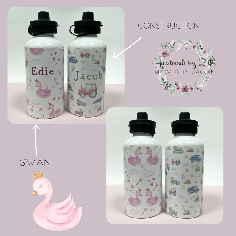 Personalised Kids Water Bottle School Water Bottle Nursery Etsy UK