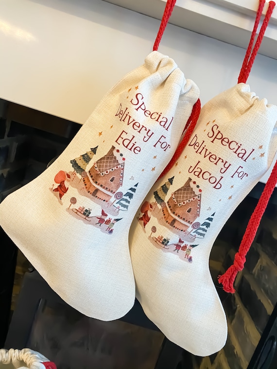 Pet Stockings,Pyjamas Personalised Christmas Eve Box Santa Sack Elf Bottles 