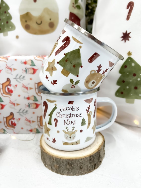 Mug Fête foraine de Noël avec dorures