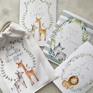 Frühchen Baby Meilenstein Karten, Frühchen, NICU, Baby Meilenstein Karten, Safari Meilenstein Karten, geschlechtsneutral, Baby, neues Baby Geschenk
