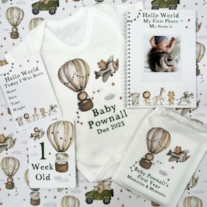 cartes d'étapes de bébé, Safari, jungle, cartes d'étapes de safari, grossesse, cadeau de baby shower, cadeau de naissance