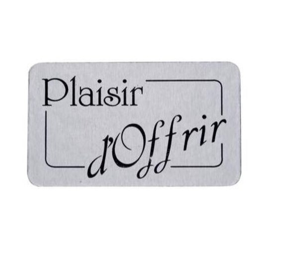 Lot De 100 étiquettes Stickers Pour Bijoux - Noir - Neuf Avec Emballage