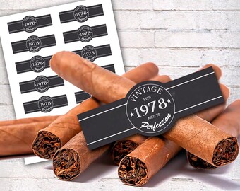 cigar labels etsy