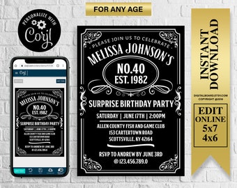 Vintage Invites Etsy