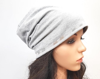 Reversible beanie women Chemo headwear beany cap