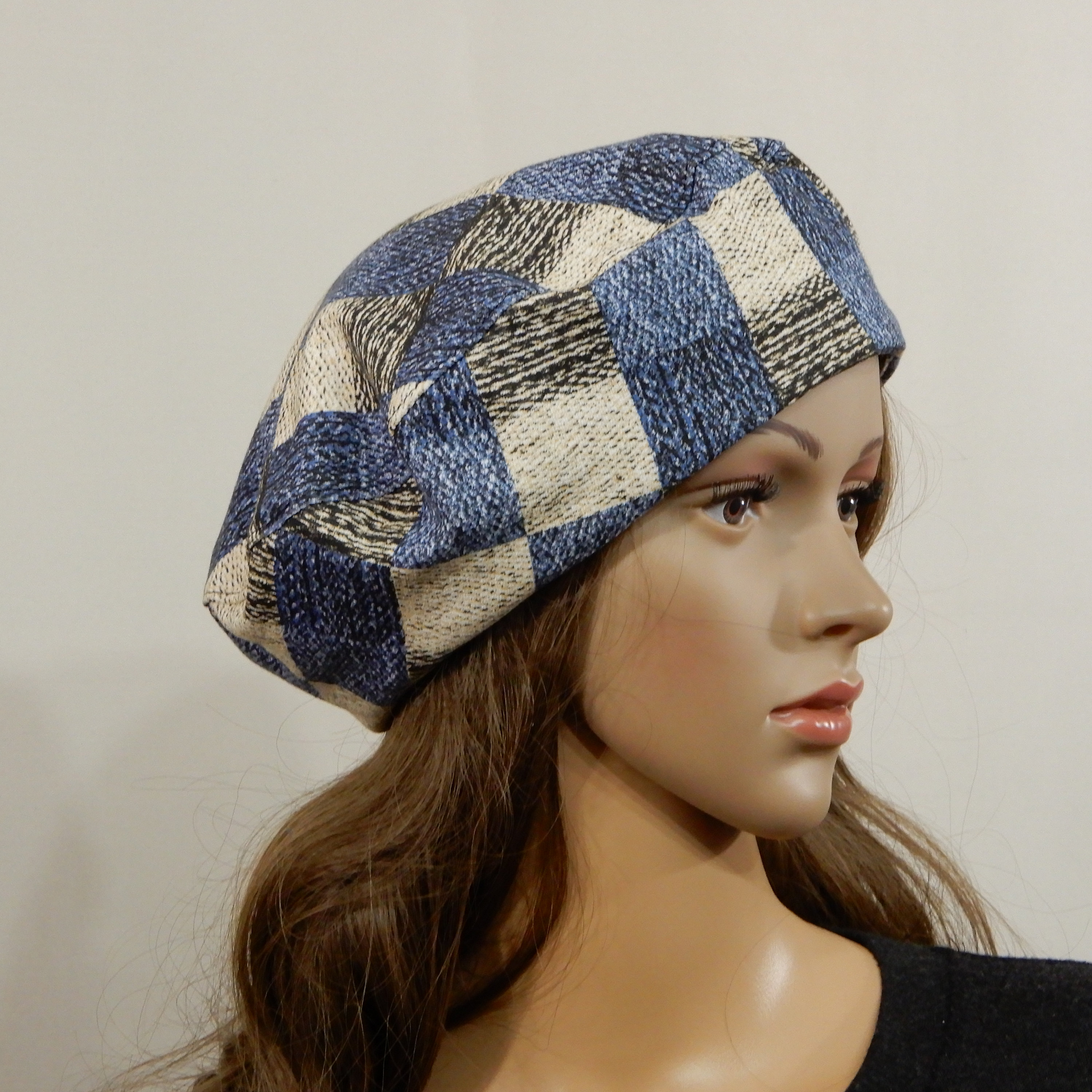 Cotton Beret Women Hat Spring Summer Etsy