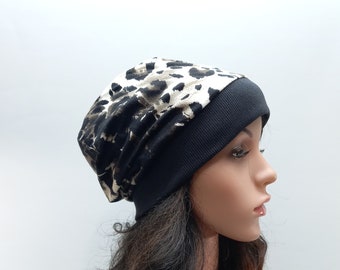 Bonnet réversible femme Bonnet chimio pour l'été printemps automne Convient à tous