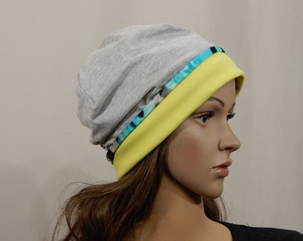 Lightweight summer beanie for women slouchy headwear