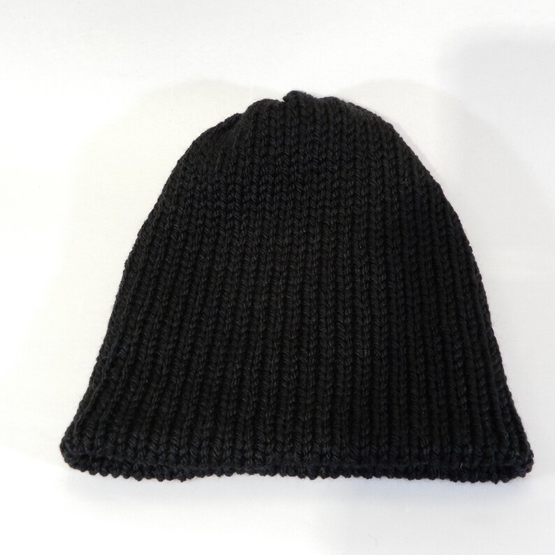 Winter beanie hat women girl Reversible beanie Double knit hat Winter hat Knit cap winter Ski hat stretch S-L