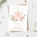 Alex Kindervater reviewed Baby Shower Invitation Girl, Winter Baby Shower Invitation, A Little Snowflake Is On The Way, Pink, Pink, Floral, Snow, Printable, Printed