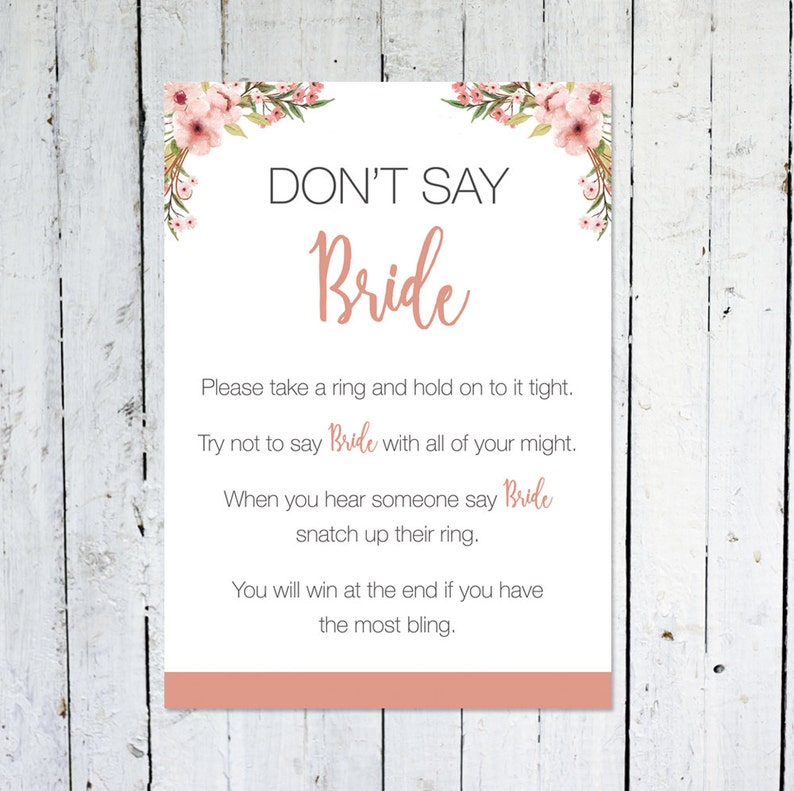 don-t-say-bride-bridal-shower-ring-game-floral-game-etsy