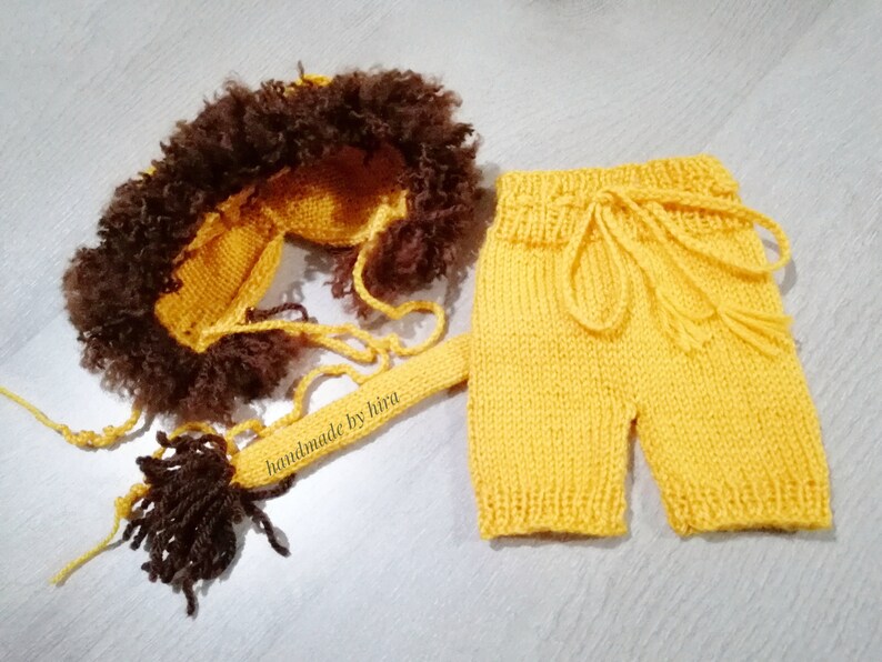 Baby Lion Costume Pattern/ Instant Download Knitting Pattern/ Etsy