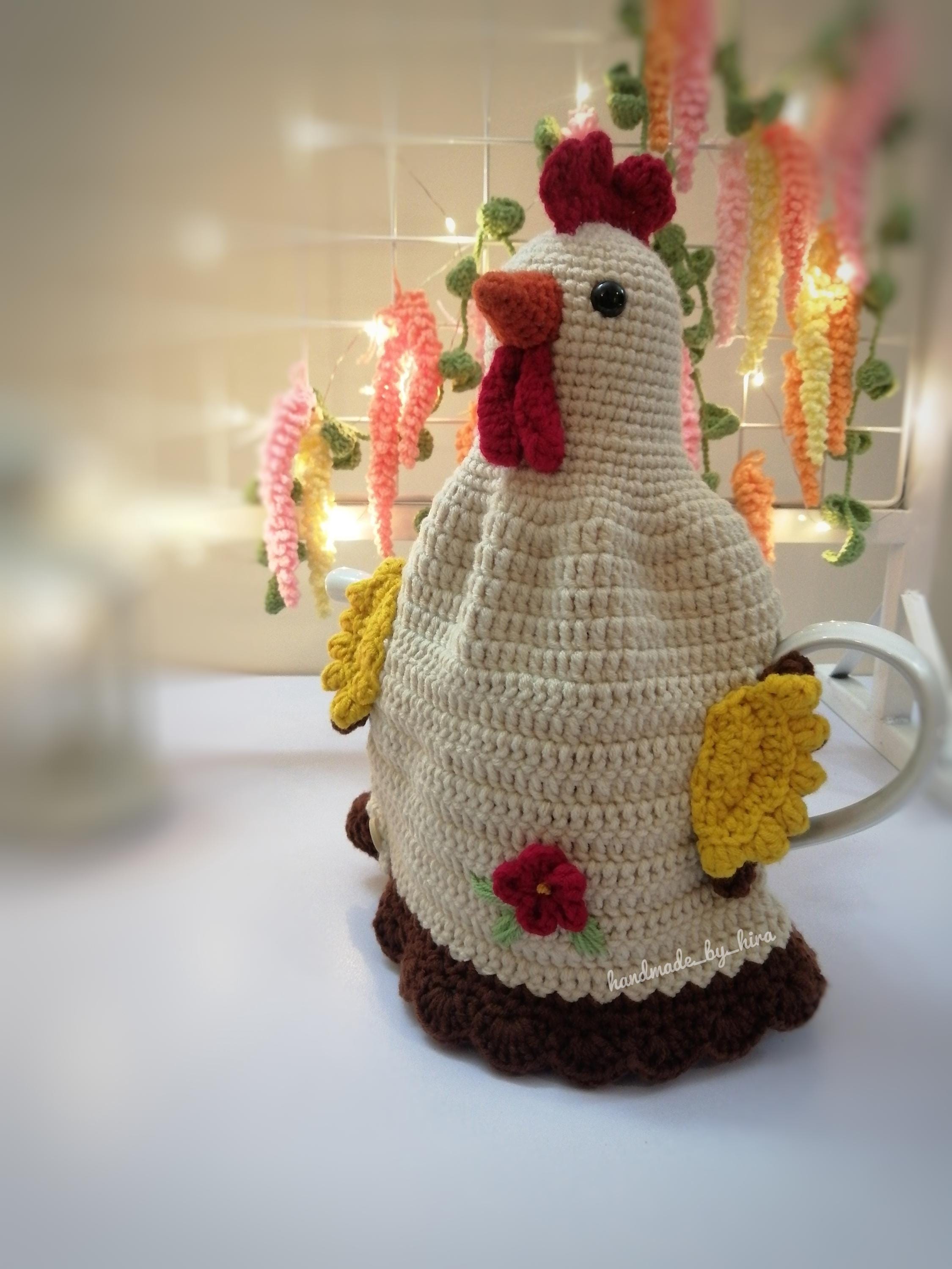 11 Tea Cozy Crochet Patterns for Teapots, Gifts, and Kitchen Decor 10 Hand Crocheted Hen Tea Cozy