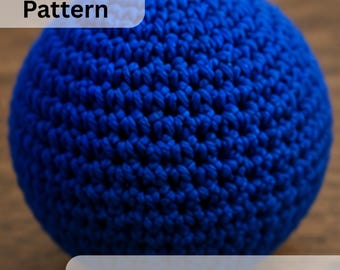 PDF-patroon Gehaakte sensorische bal Hacky Sack