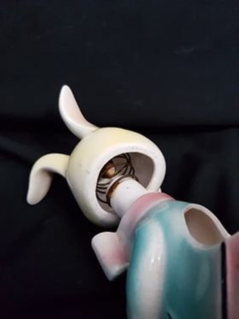 Vintage Bobble Head Rabbit Planter,Planter,Vase,Home decor