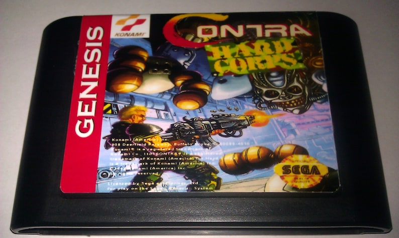download contra hard corps sega game