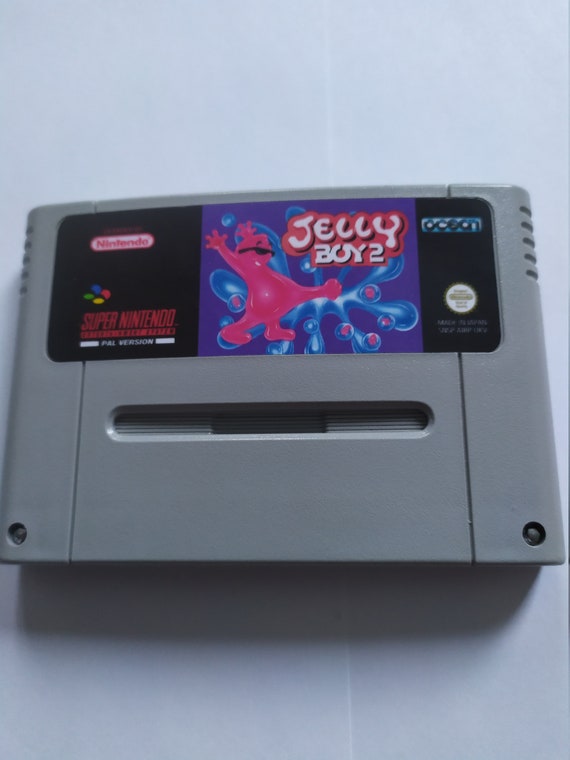 Jelly Boy 2 SNES Pal Etsy