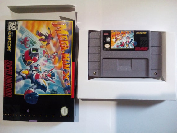 mega man x3 cartridge