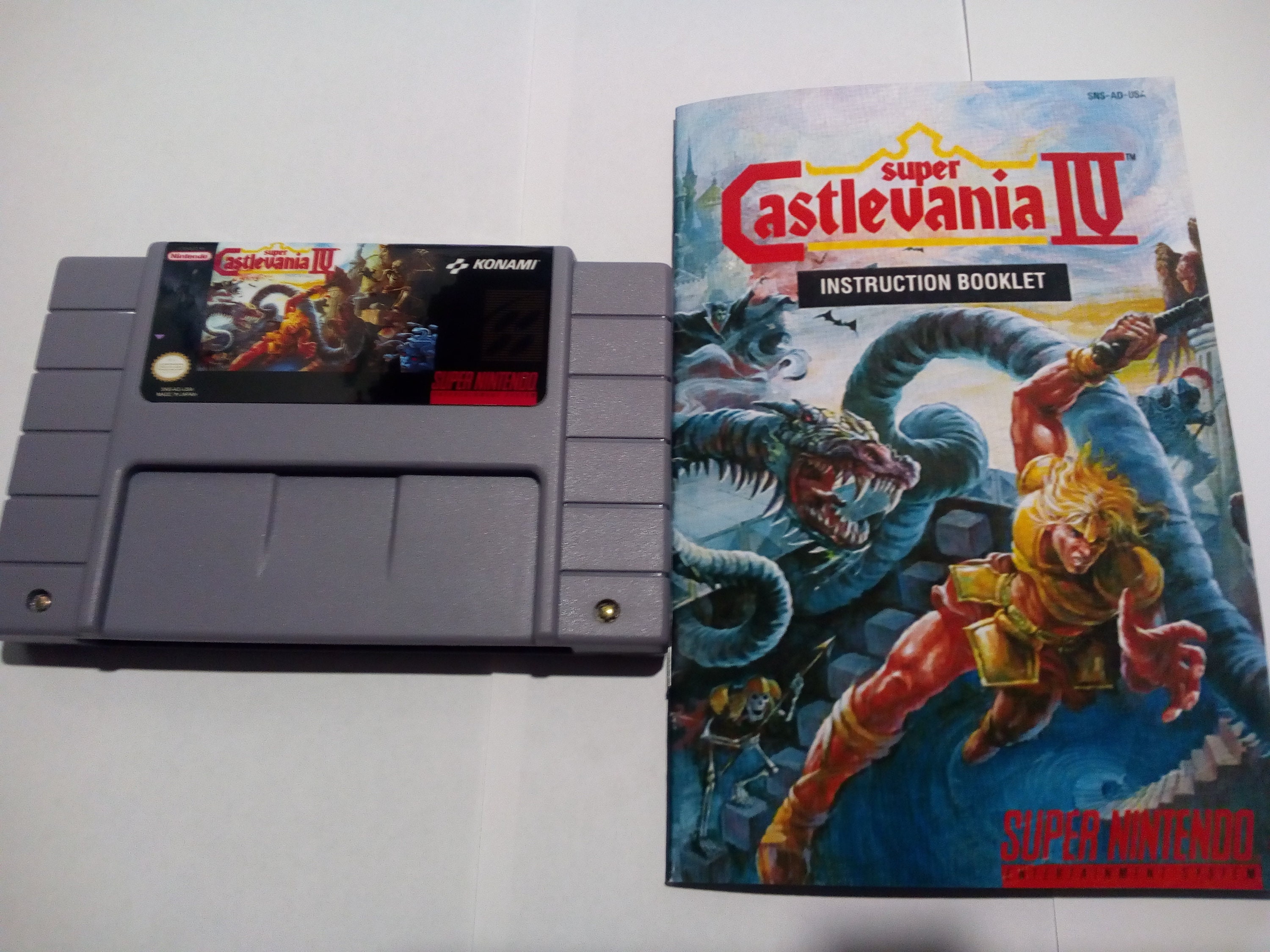 Super Castlevania 4 SNES NTSC-US | Etsy