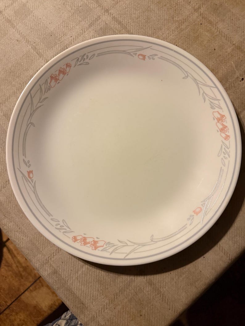 Corelle ROSE Dinner Plates (set of 4) - Etsy
